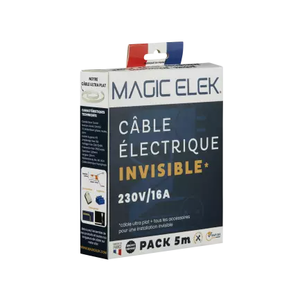 MAGIC ELEK, câble électrique extra plat