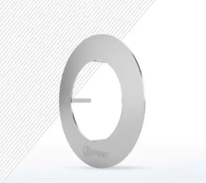 Anneau décoratif de façade en inox pour VMC Double-flux Décentralisée PRANA 210